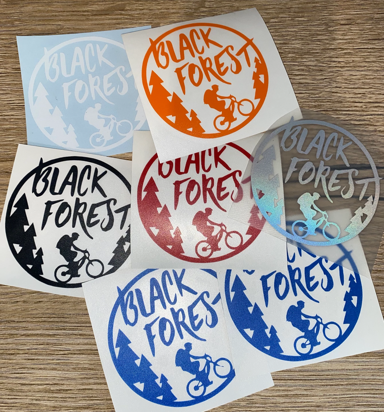 Aufkleber / Sticker - Black Forest / Schwarzwald - Grösse S