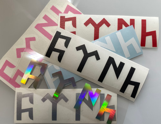 2x Aufkleber / Sticker - Göktürk Bozkurt Türkei - Grösse M
